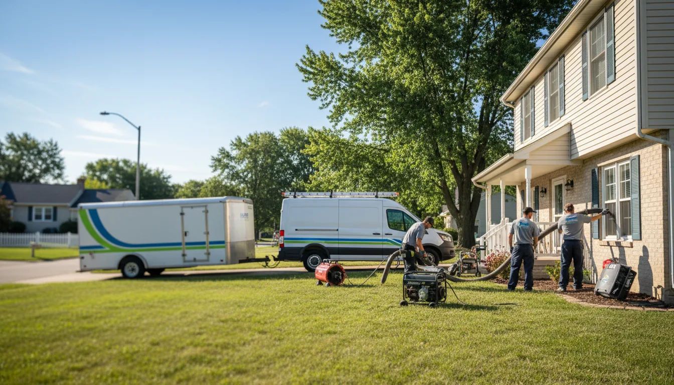 Flooded Basement Restoration And Cleanup With Repair in Cincinnatus, NY near me